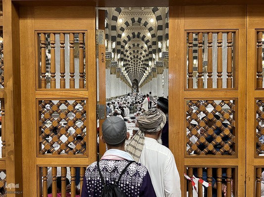 حال و هوای مسجدالنبی در ایام حج