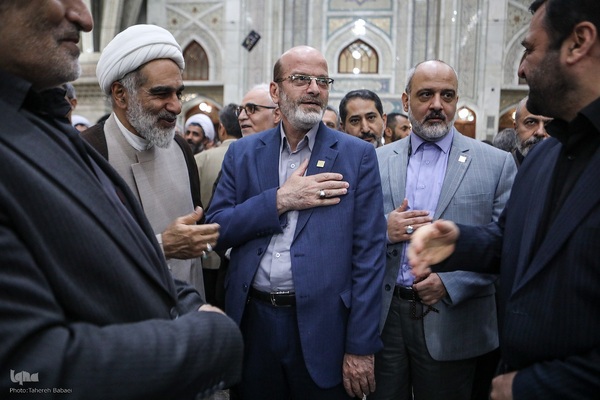 مراسم تجدیدمیثاق دانشگاهیان با امام راحل