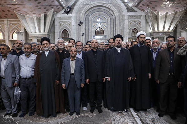 مراسم تجدیدمیثاق دانشگاهیان با امام راحل