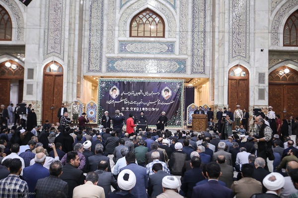 مراسم تجدیدمیثاق دانشگاهیان با امام راحل