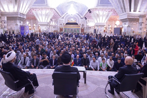 مراسم تجدیدمیثاق دانشگاهیان با امام راحل