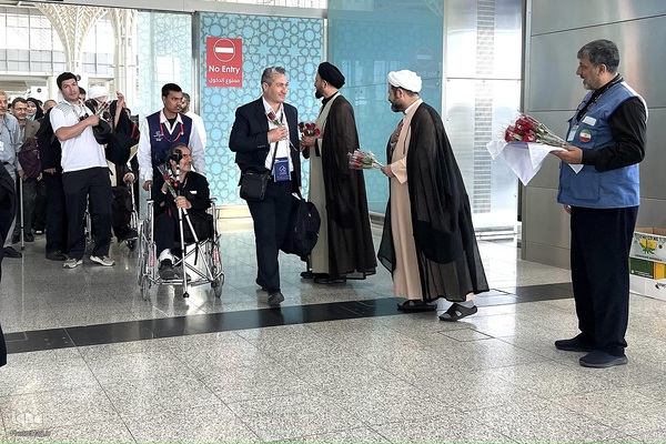 ورود کاروان جانبازان به مدینه النبی