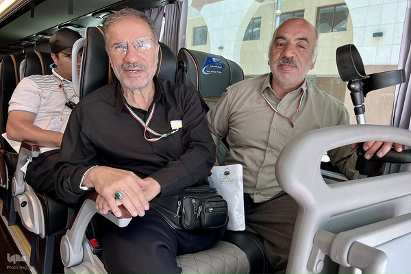 ورود کاروان جانبازان به مدینه النبی