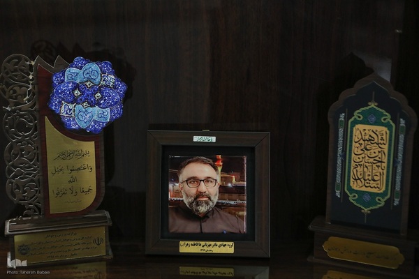 دیدار جامعه قرآنی با خانواده شهید اسماعیل احمدی