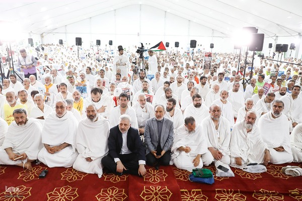 مراسم برائت از مشرکین حج تمتع ۱۴۴۵ هجری قمری