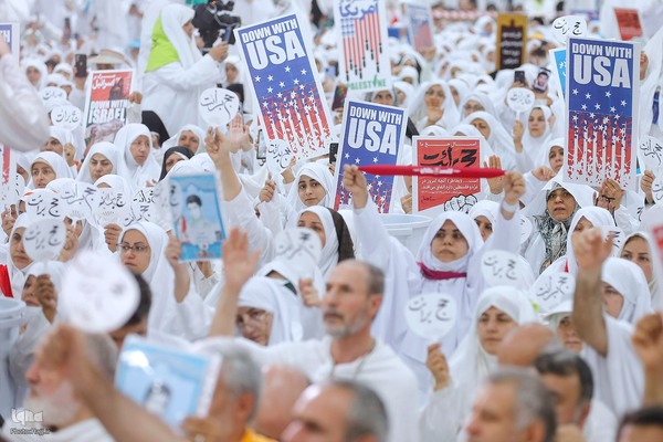 مراسم برائت از مشرکین حج تمتع ۱۴۴۵ هجری قمری