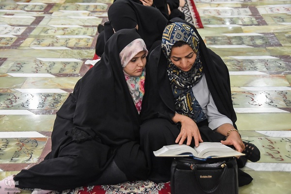 مراسم پرفیض دعای عرفه در سمنان