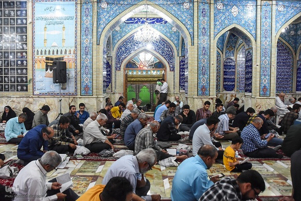 مراسم پرفیض دعای عرفه در سمنان