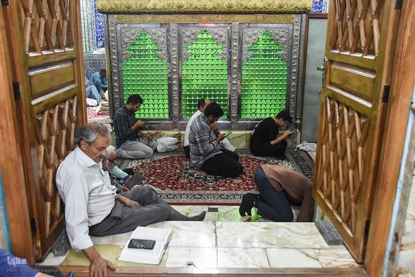 مراسم پرفیض دعای عرفه در سمنان