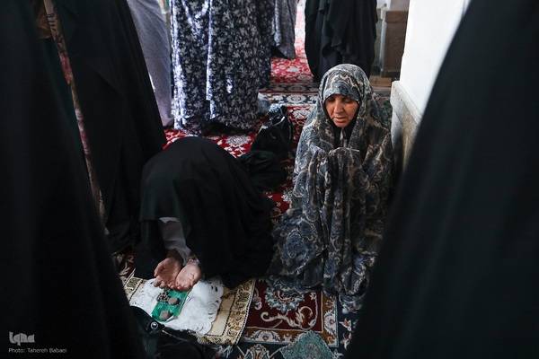 نماز عید قربان در حرم حضرت عبدالعظيم(ع)