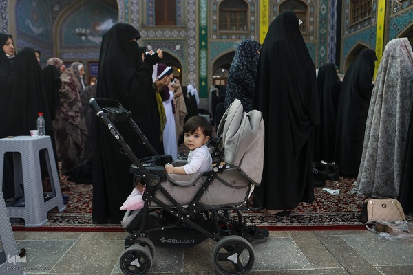 نماز عید قربان در حرم حضرت عبدالعظيم(ع)