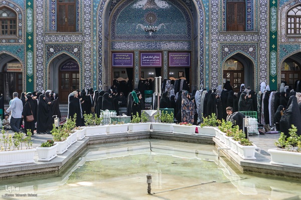 نماز عید قربان در حرم حضرت عبدالعظيم(ع)