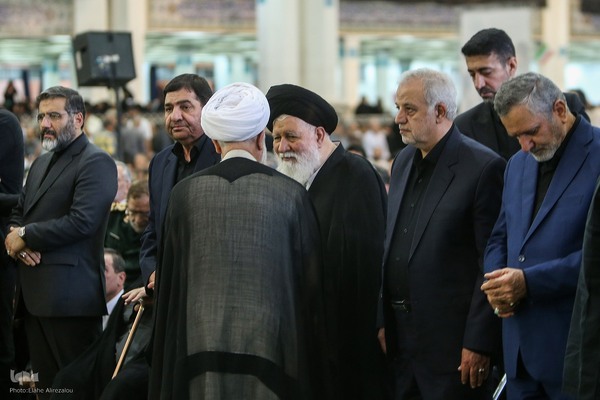 مراسم چهلم شهدای خدمت