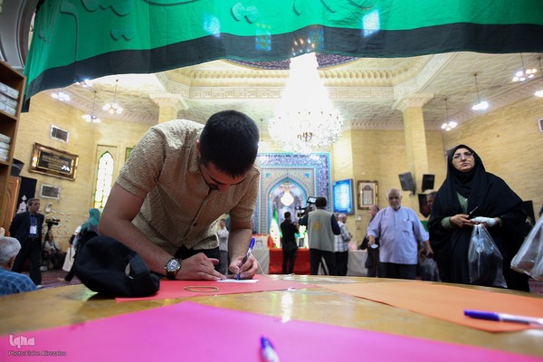 مرحله دوم انتخابات ریاست جمهوری در مسجد ابوذر