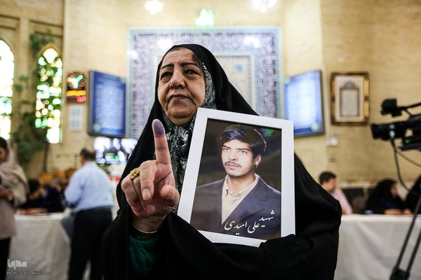 مرحله دوم انتخابات ریاست جمهوری در مسجد ابوذر