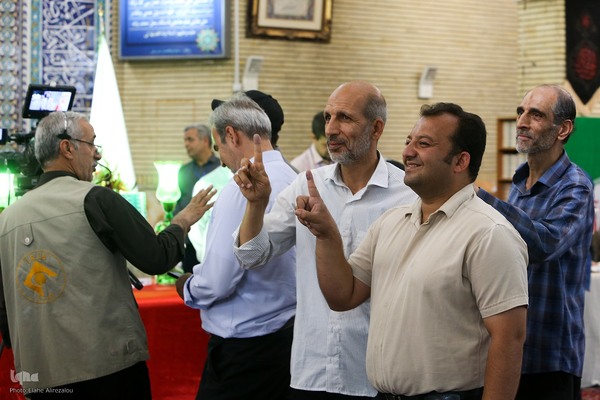 مرحله دوم انتخابات ریاست جمهوری در مسجد ابوذر