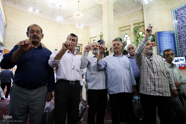 مرحله دوم انتخابات ریاست جمهوری در مسجد ابوذر