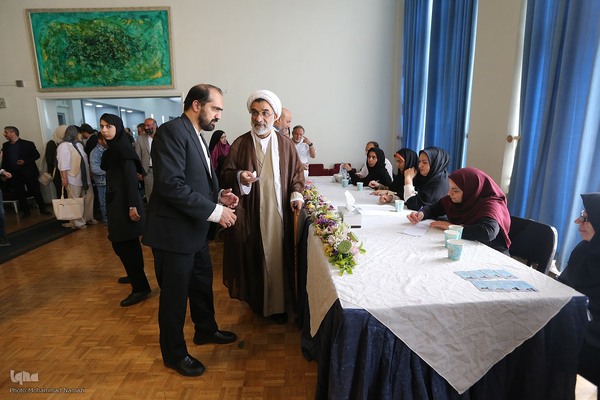 مرحله دوم انتخابات چهاردهمین دوره ریاست جمهوری در تالار وحدت