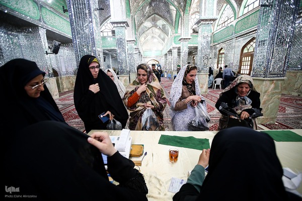 مرحله دوم انتخابات ریاست جمهوری در امامزاده حسن