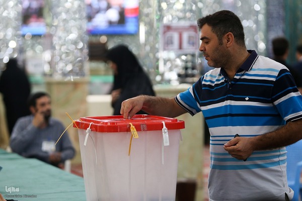 مرحله دوم انتخابات ریاست جمهوری در امامزاده حسن