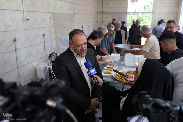 افتتاحیه آشپزخانه طرح اطعام حسینی