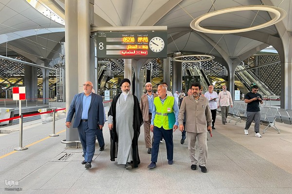 بازدید از ایستگاه قطار سریع السیر حرمین در مکه مکرمه