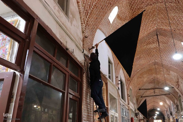 حال و هوای بازار تبریز در ماه محرم‎