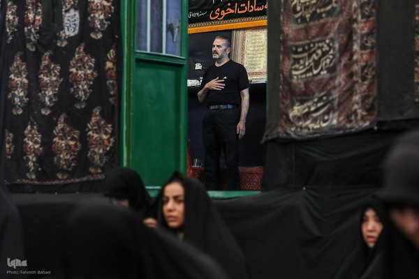 عزاداری چهارمین روزمحرم در تکیه سادات اخوی