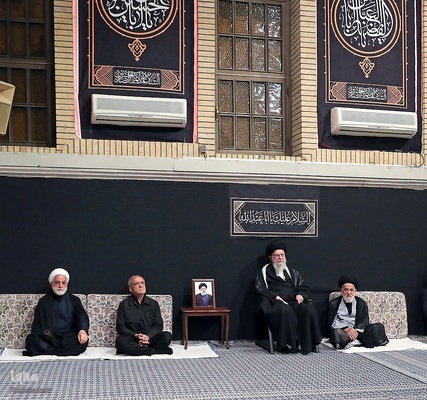 اولین شب مراسم عزاداری حضرت اباعبدالله الحسین علیه‌السلام