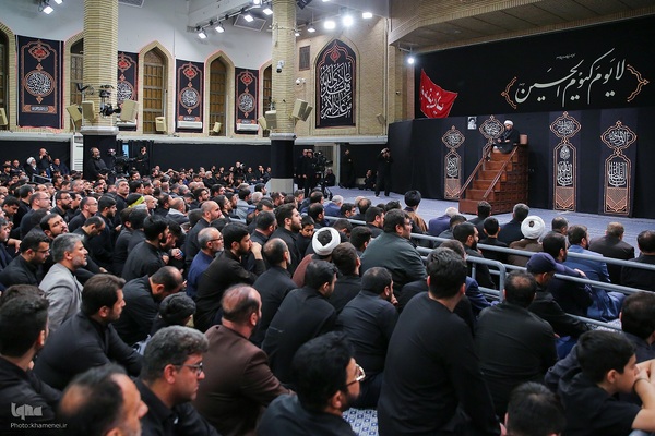 اولین شب مراسم عزاداری حضرت اباعبدالله الحسین علیه‌السلام