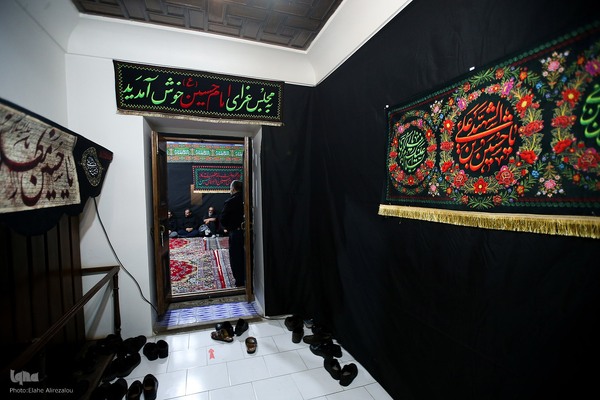 آیین عزاداری در خانه تاریخی ملک