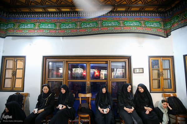 آیین عزاداری در خانه تاریخی ملک