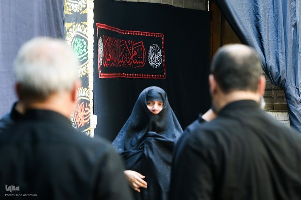 آیین عزاداری در خانه تاریخی ملک