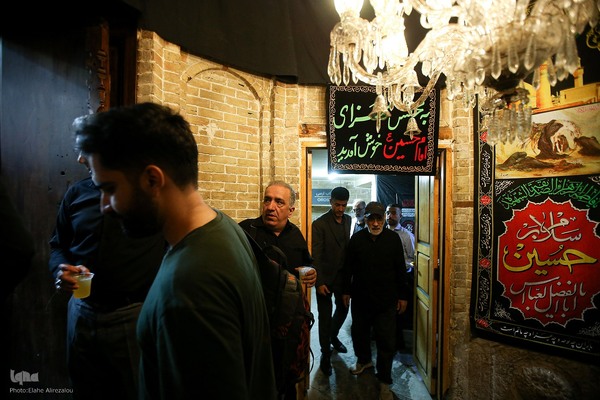 آیین عزاداری در خانه تاریخی ملک