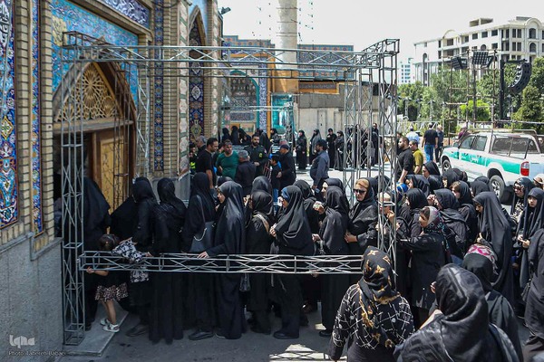 مراسم تاسوعای حسینی در امام زاده صالح(ع) تجریش