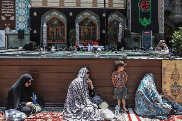 مراسم تاسوعای حسینی در امام زاده صالح(ع) تجریش