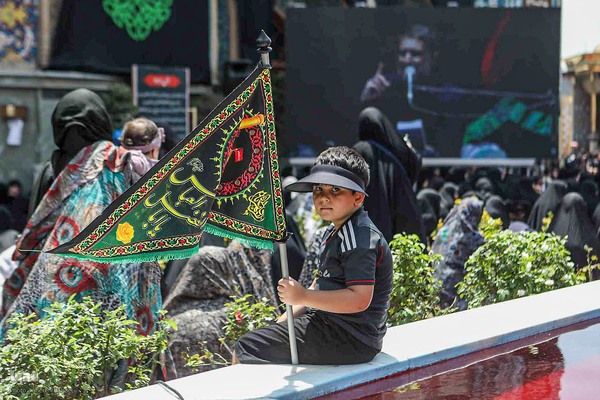 مراسم تاسوعای حسینی در امام زاده صالح(ع) تجریش