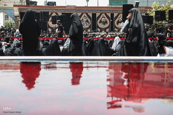 مراسم تاسوعای حسینی در امام زاده صالح(ع) تجریش