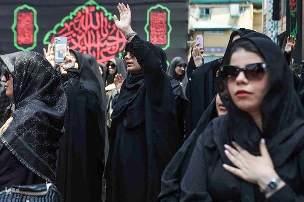 مراسم تاسوعای حسینی در امام زاده صالح(ع) تجریش