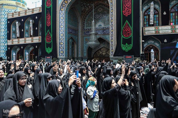 مراسم تاسوعای حسینی در امام زاده صالح(ع) تجریش