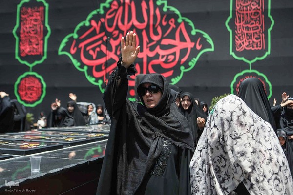 مراسم تاسوعای حسینی در امام زاده صالح(ع) تجریش