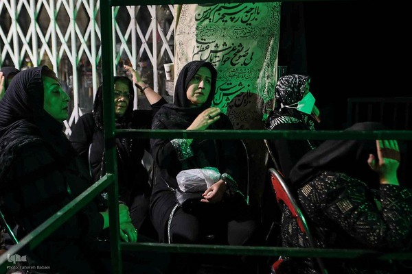 مراسم تاسوعای حسینی در امام زاده صالح(ع) تجریش