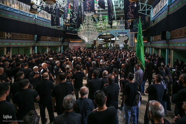 عاشورای حسینی در محله کن تهران
