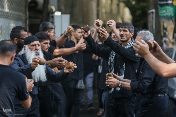 عاشورای حسینی در محله کن تهران