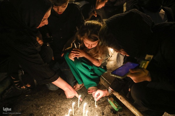 شام غریبان اباعبدالله الحسین در میدان امام حسین(ع)