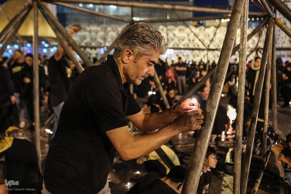 شام غریبان اباعبدالله الحسین در میدان امام حسین(ع)