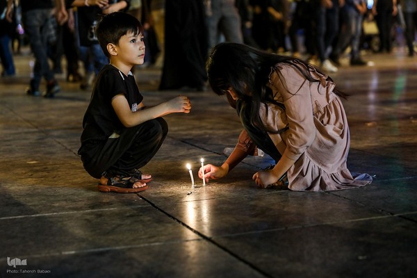 شام غریبان اباعبدالله الحسین در میدان امام حسین(ع)