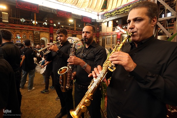 حرکت نمادین کاروان اسرای کربلا در خوانسار