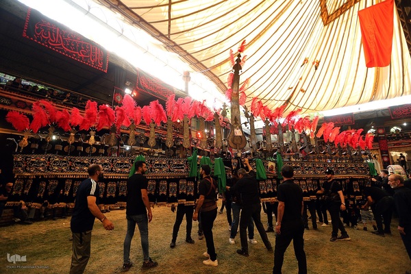 حرکت نمادین کاروان اسرای کربلا در خوانسار