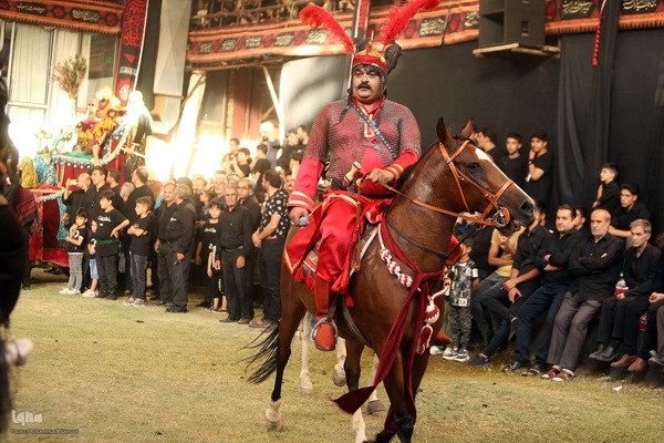 حرکت نمادین کاروان اسرای کربلا در خوانسار